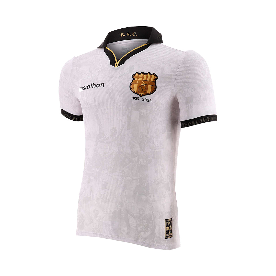 Camiseta Conmemorativa Centenario Barcelona SC Visitante 2 – Edición 100 Años Sin Sponsors