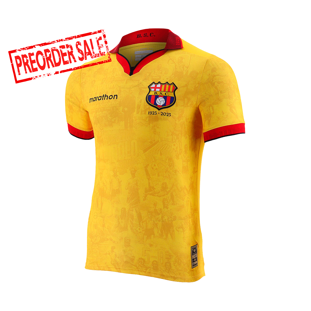 Barcelona SC Centennial Commemorative Jersey – 100 Years Edition Men's No Sponsors