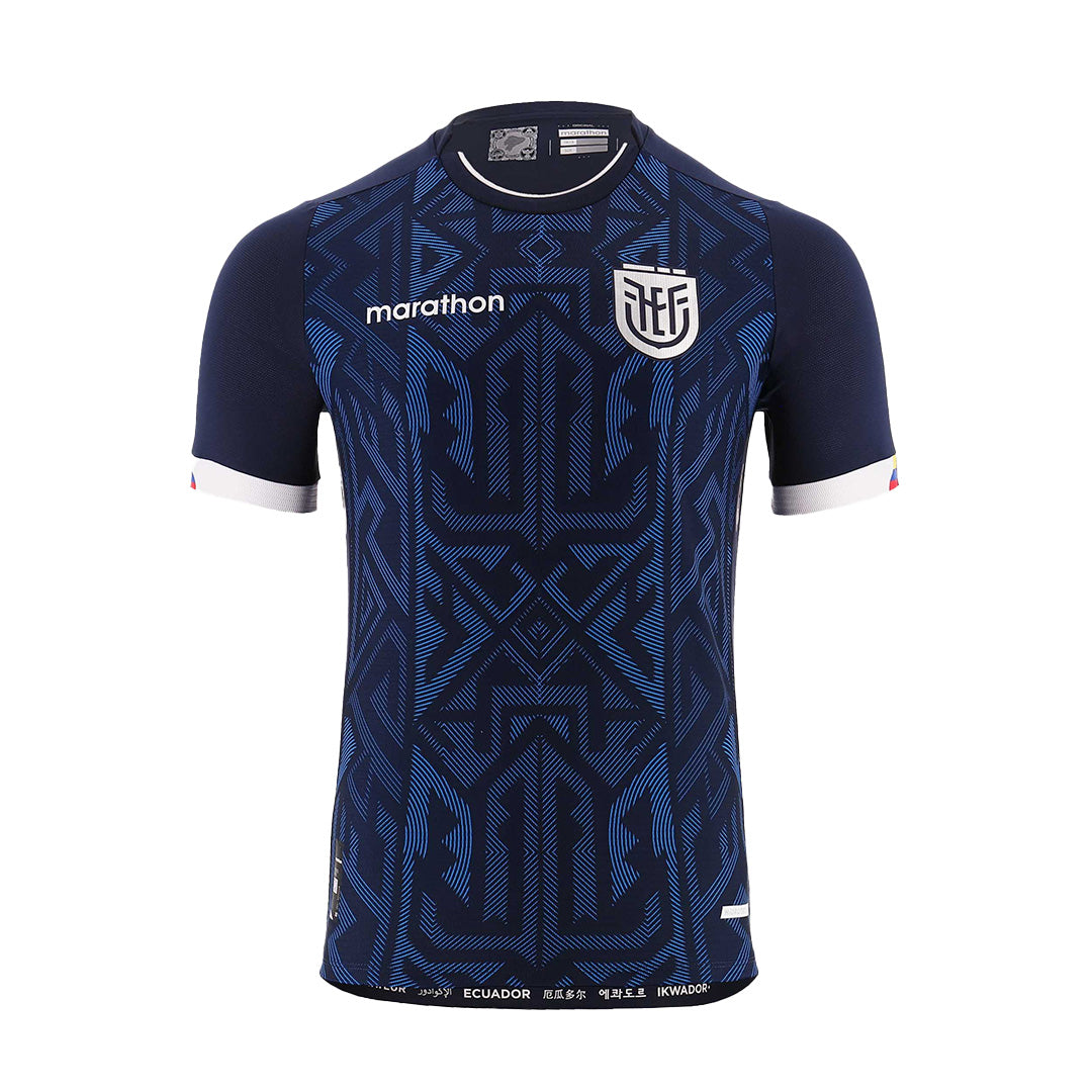 Official ecuador national football team away qatar 2022 jersey men's