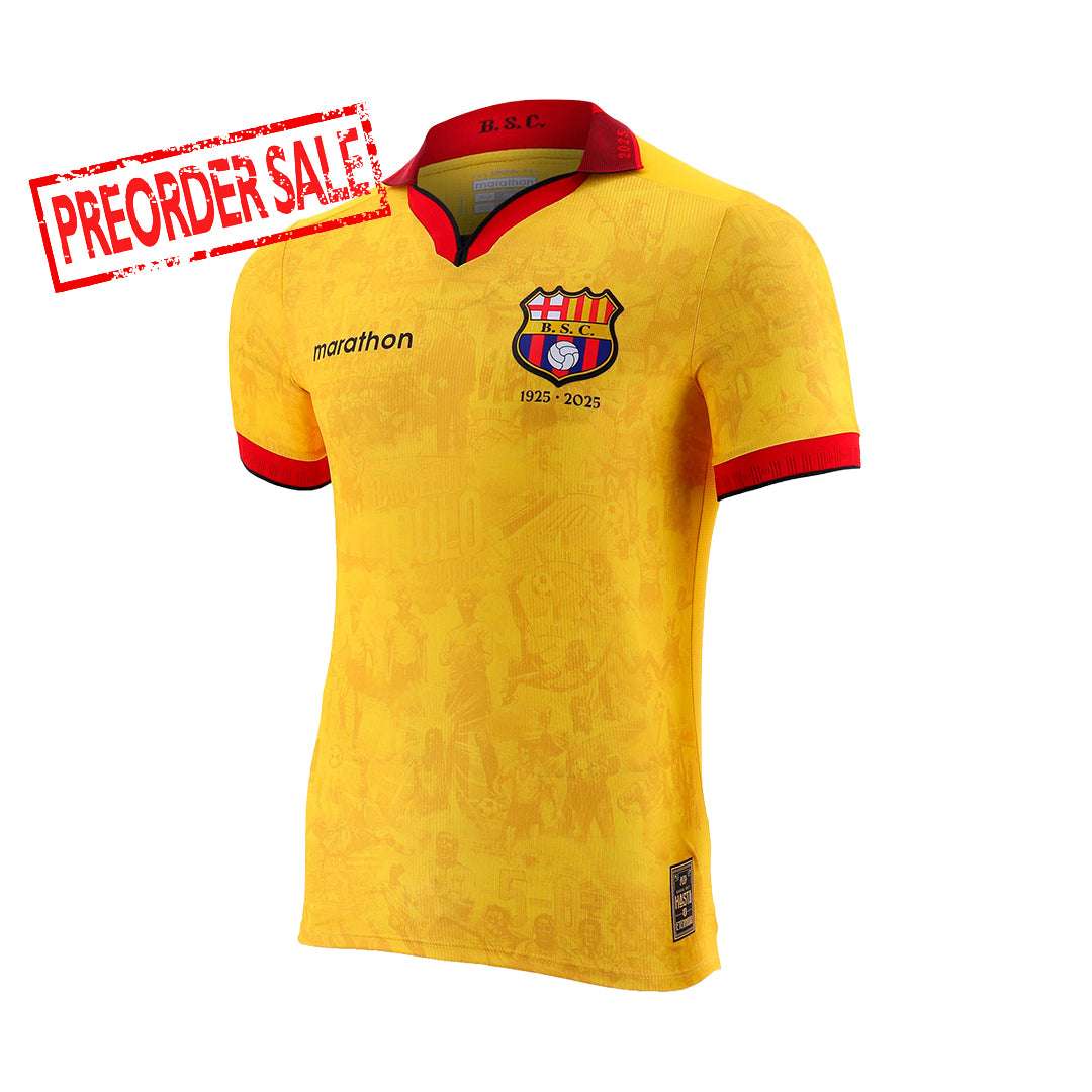 Barcelona SC Centennial Commemorative Jersey – 100 Years Edition Men's No Sponsors