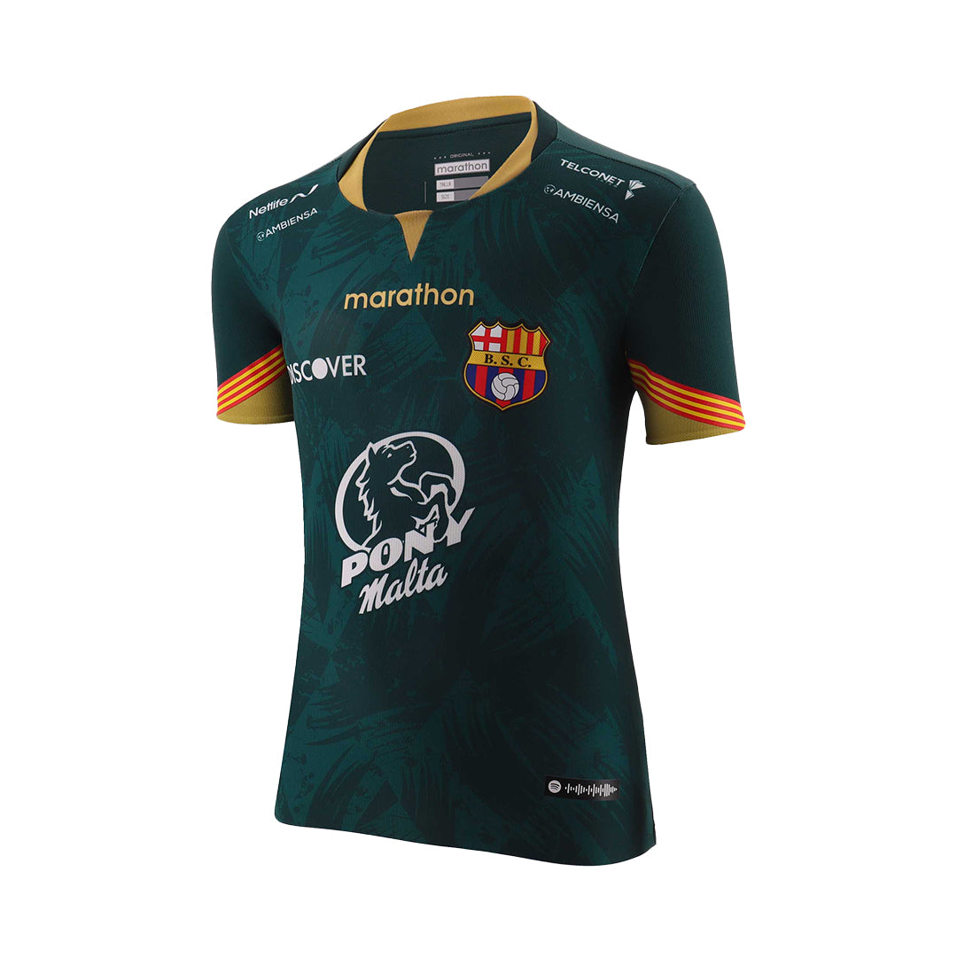 Barcelona sporting club ecuador 2024 kids away 2 jersey