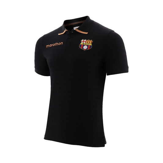 Barcelona sporting club ecuador presentation polo black 2024 men's