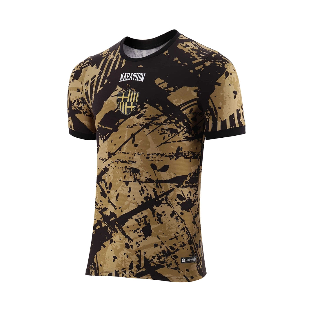 Barcelona sporting club ecuador men's 99th anniversary pre-match t-Shirt gold/black