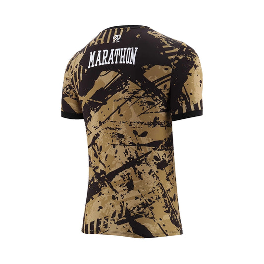 Barcelona sporting club ecuador men's 99th anniversary pre-match t-Shirt gold/black