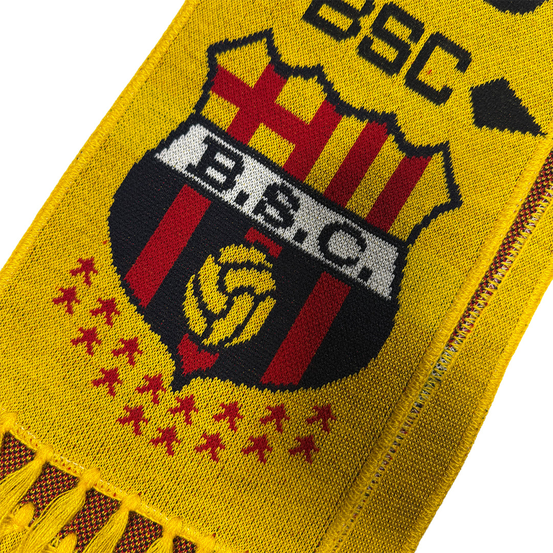 Bufanda Hecha a Mano de Barcelona Sporting Club – Edición Amarilla