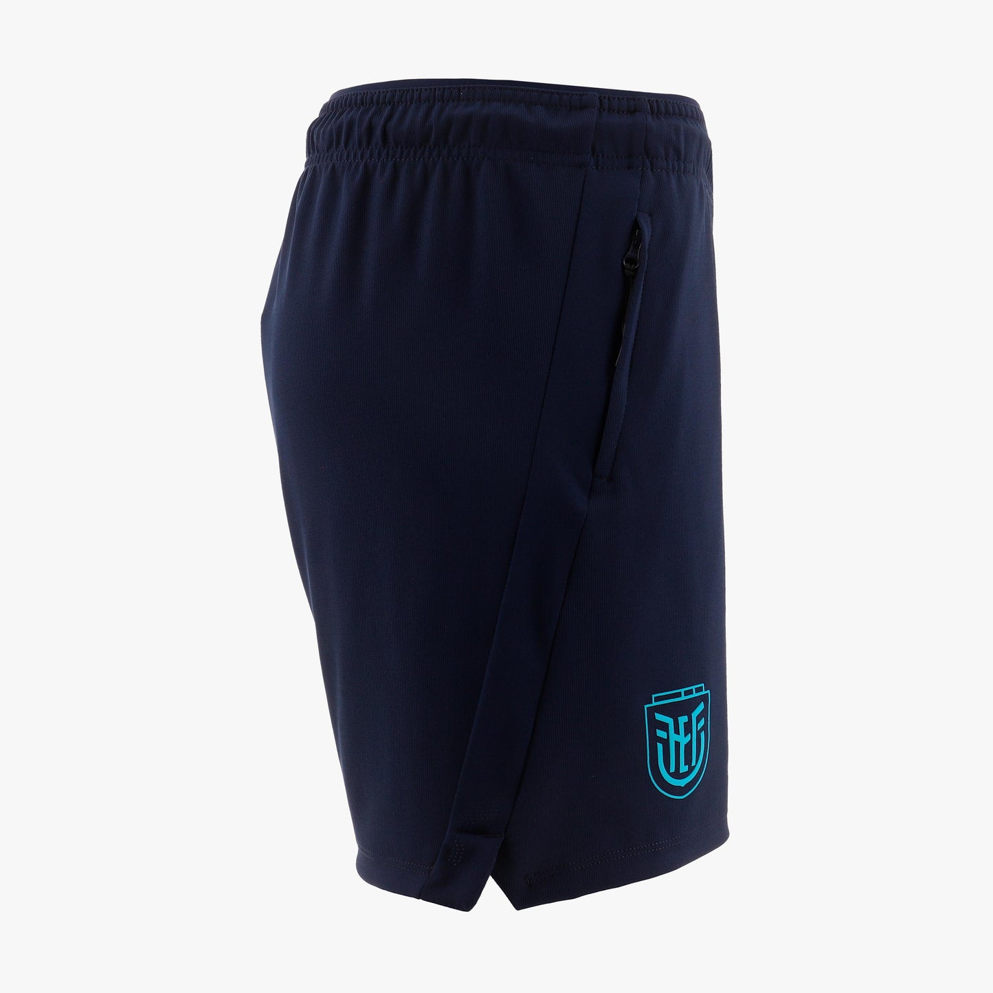 Official FEF Ecuador National Team Training Shorts - Turquoise Emblem