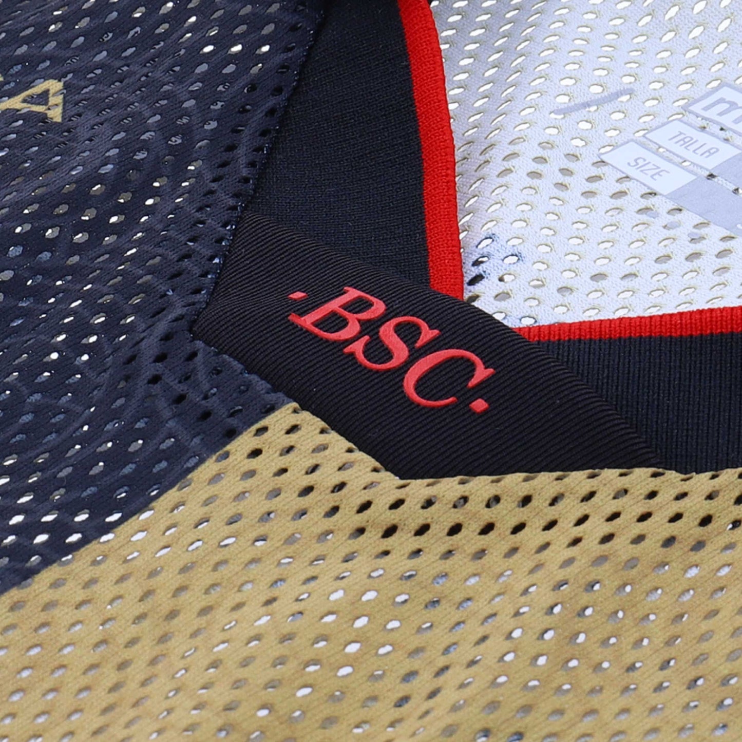 Barcelona sporting club ecuador 2024 men's 99th anniversary perforated jersey