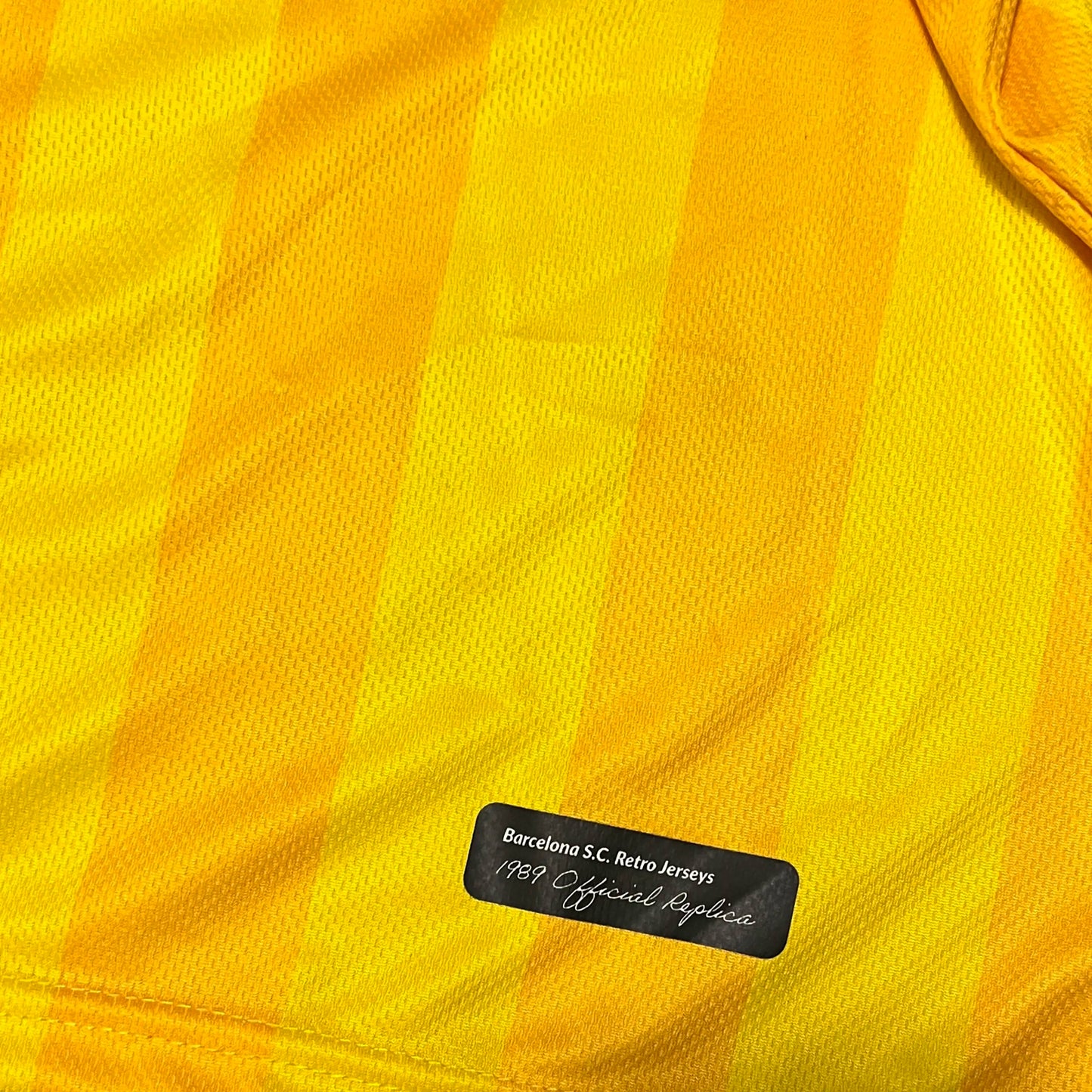 Camiseta Retro Barcelona S.C. Ecuador 1989 Hombre