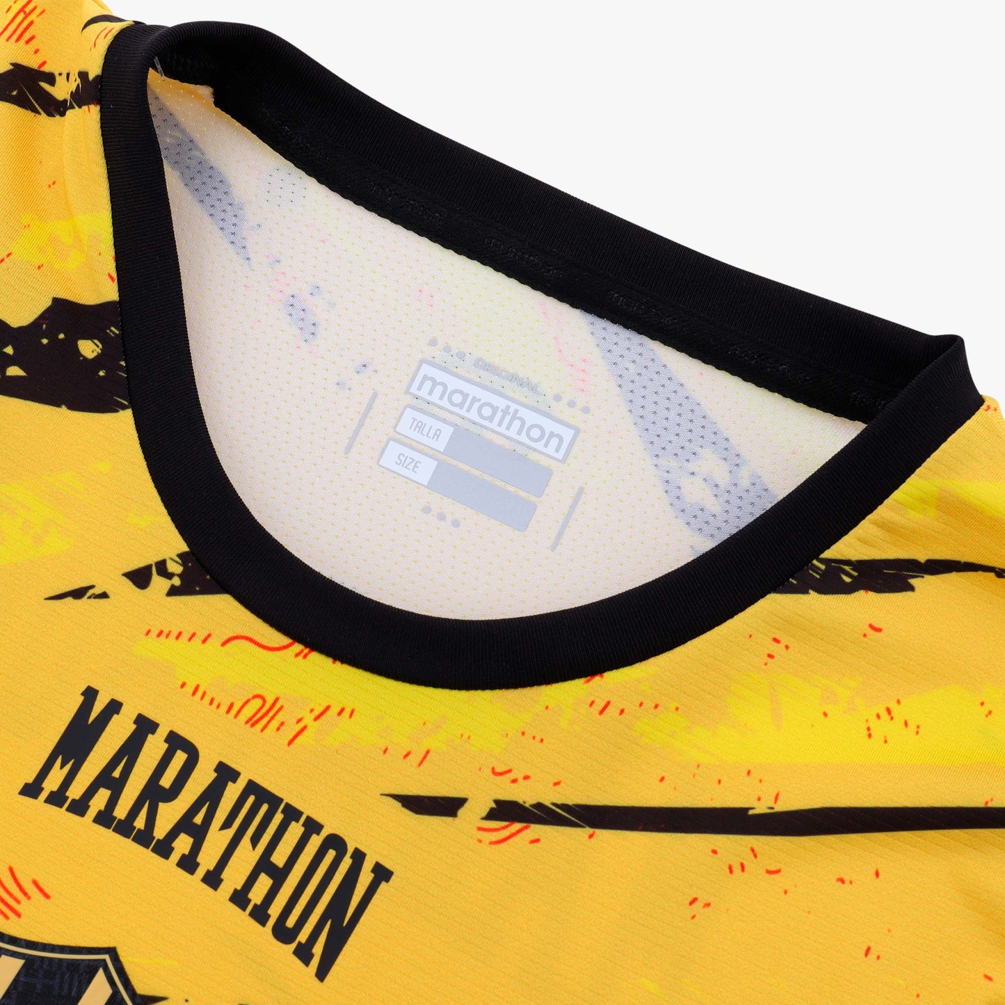 Barcelona Sporting Club Ecuador men's 99th anniversary pre-match t-Shirt yellow/black