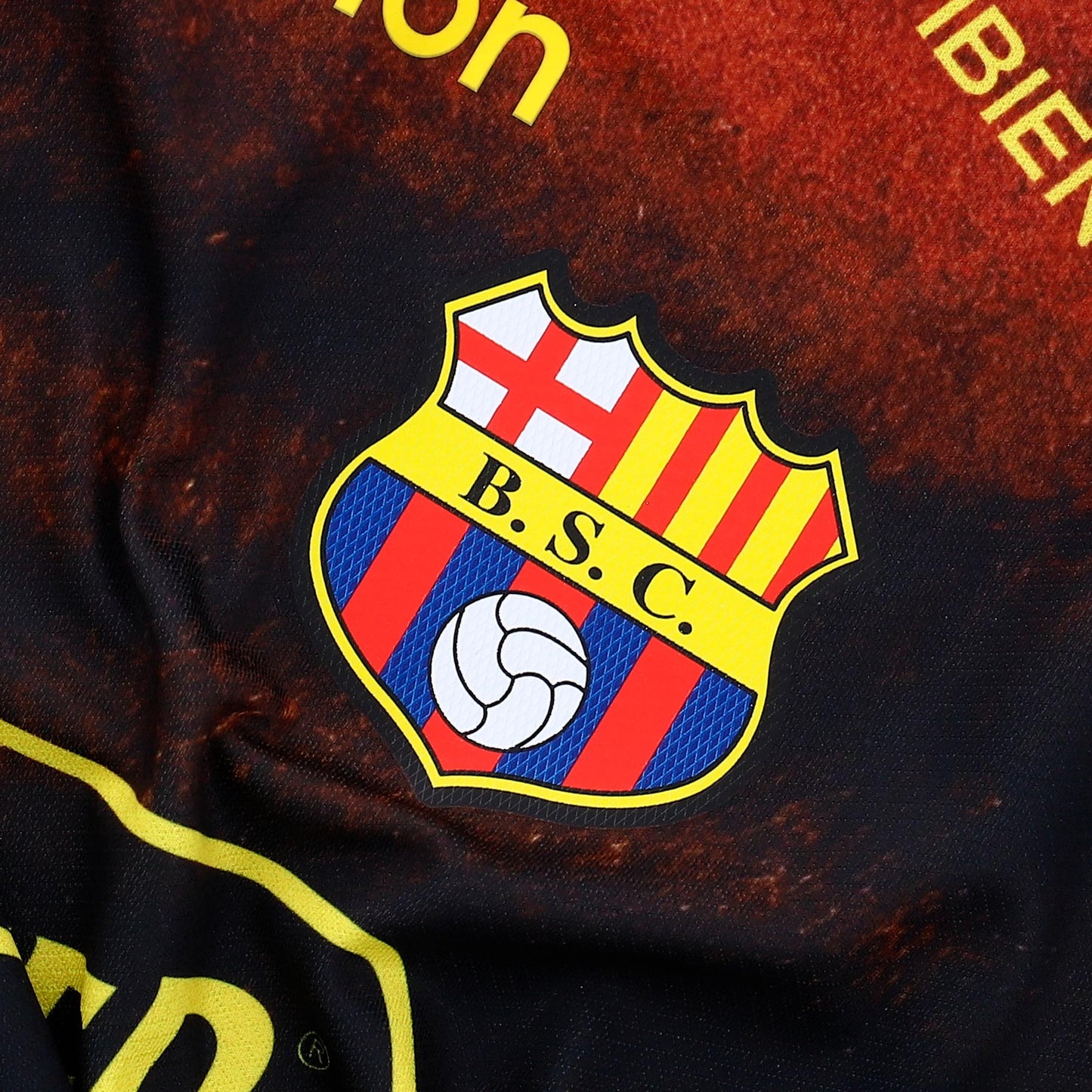 Camiseta Oficial Octubrina Barcelona Sporting Club Ecuador 2024 Hombre