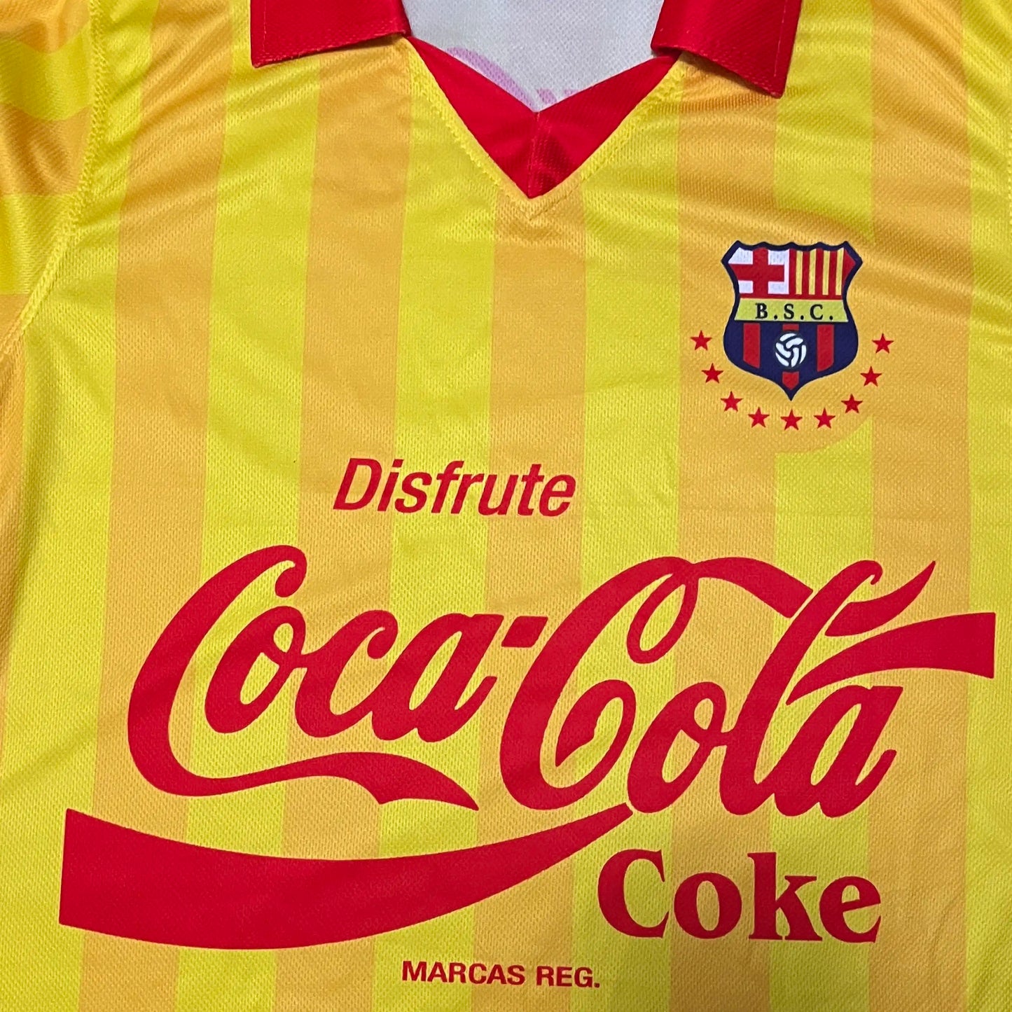 Camiseta Retro Barcelona S.C. Ecuador 1989 Hombre