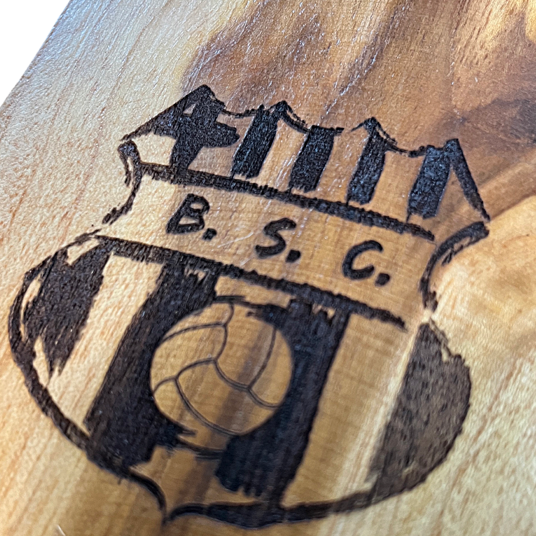 Teak Bottle Opener Barcelona Sporting Club