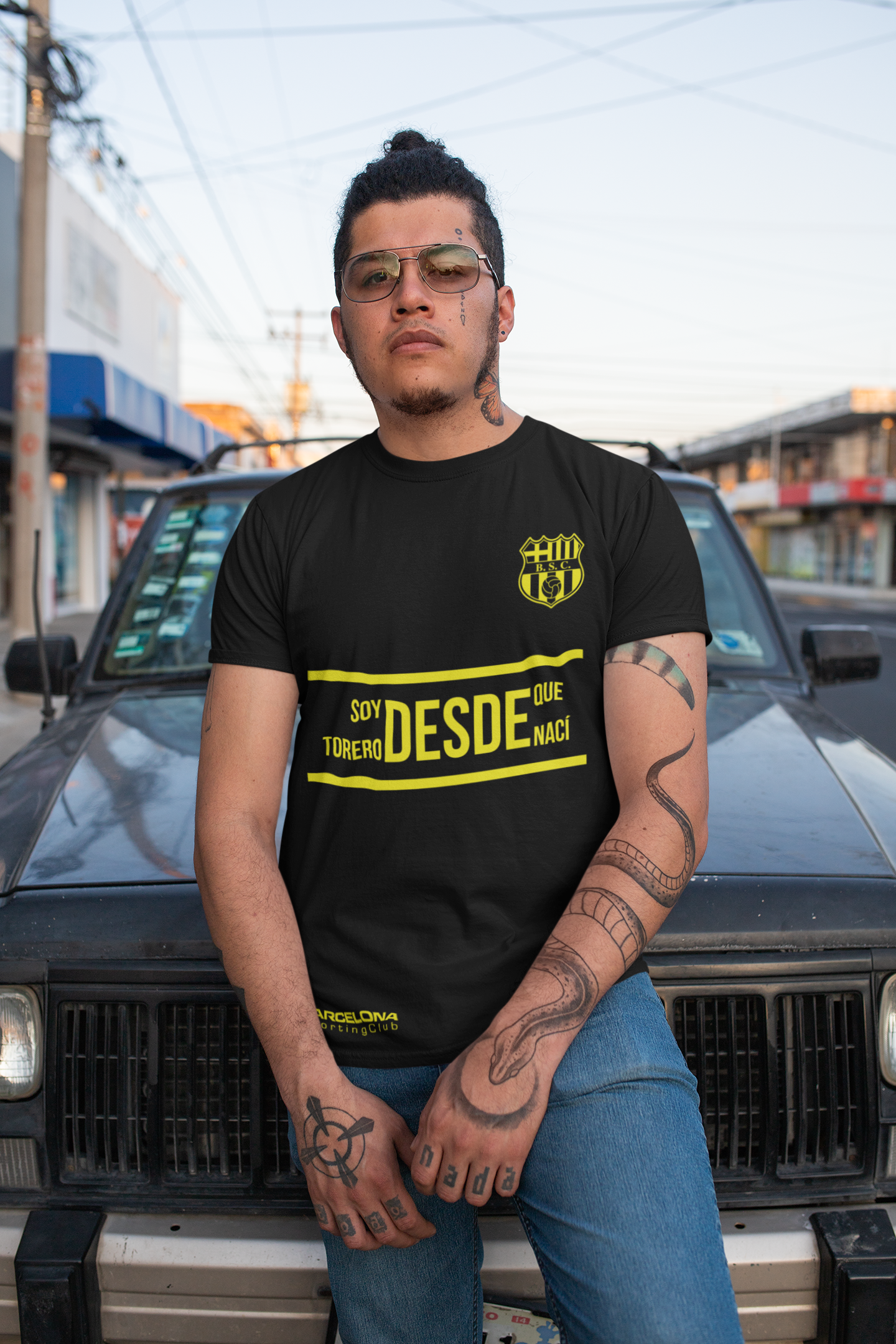 Camiseta unisex algodon Barcelona Sporting Club