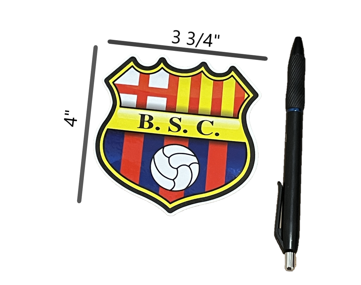 Sticker Barcelona Sporting Club Ecuador 4"