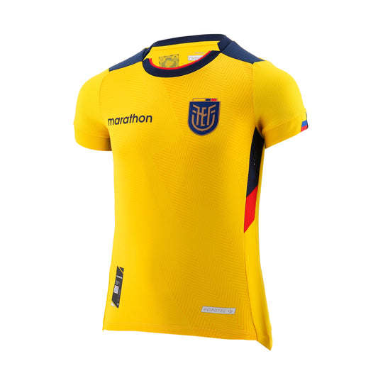Camiseta Oficial Seleccion de Futbol Ecuador Oficial Mundial 2022 Ninos