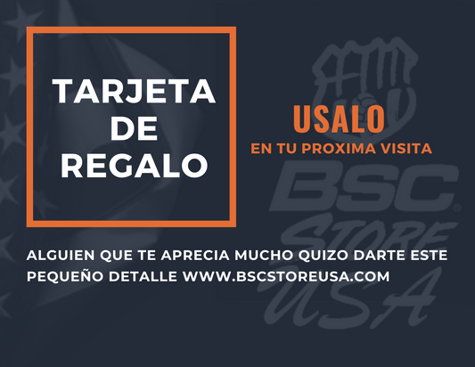 Tarjeta de Regalo BSC Store USA