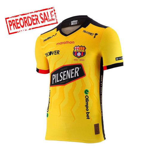 Official barcelona sporting club ecuador 2025 centennial edition men's jersey