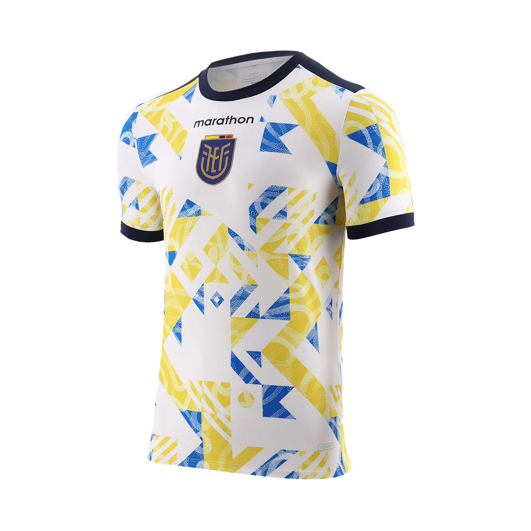 Camiseta oficial de la selección nacional de fútbol de Ecuador pre-match 6 Hombre