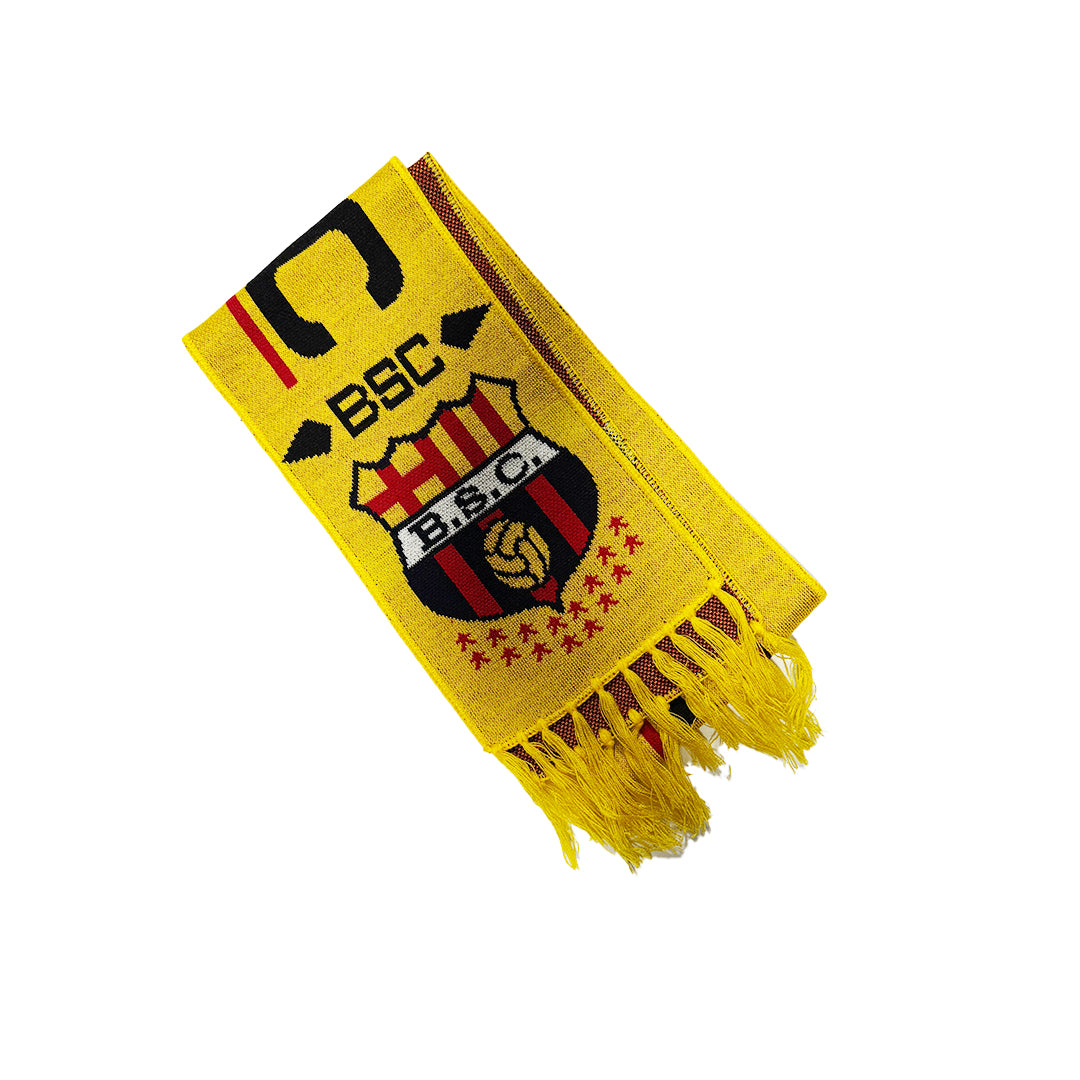 Barcelona Sporting Club Handcrafted Scarf - Centennial Edition Yellow