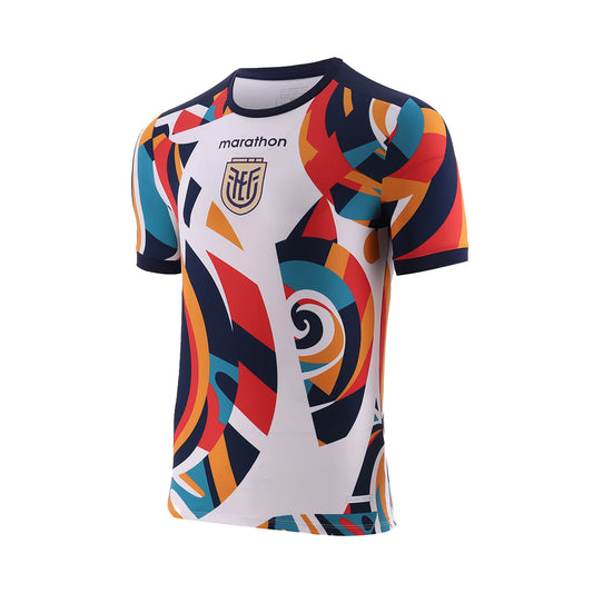 Camiseta oficial de la selección nacional de fútbol de Ecuador pre-match 2 Hombre