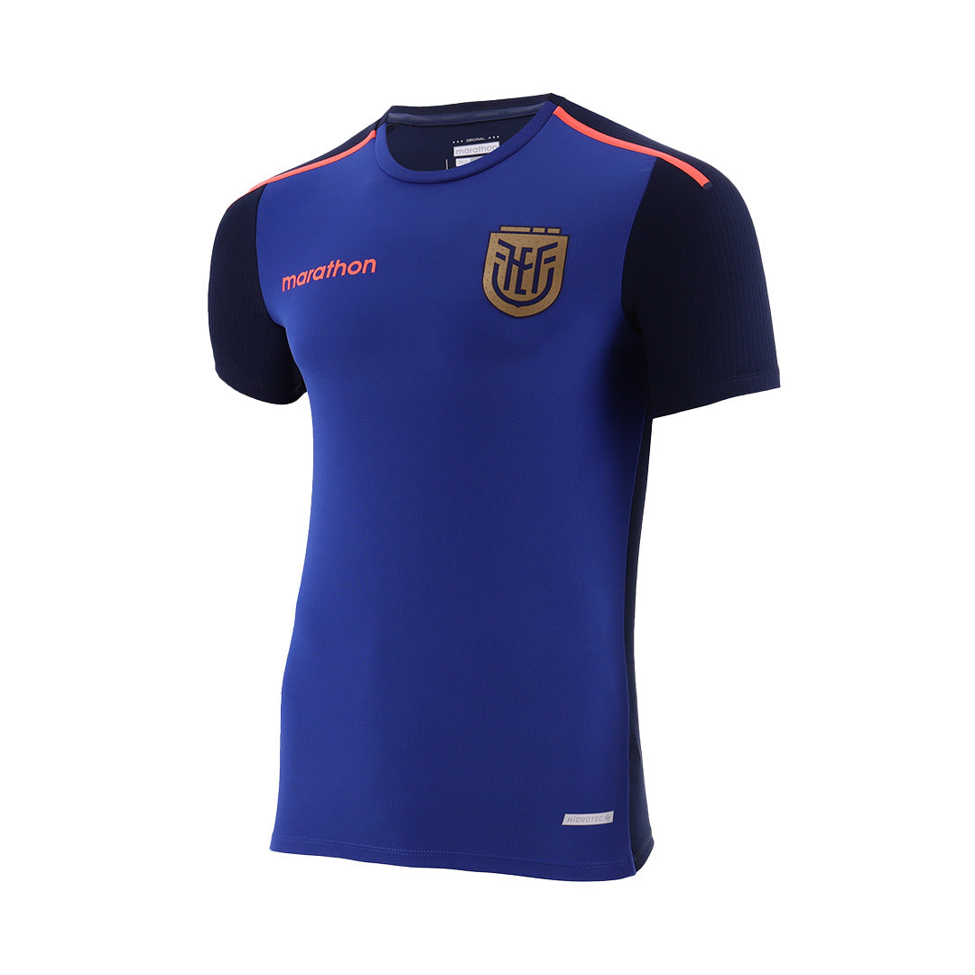 Camiseta oficial de la selección nacional de fútbol de Ecuador pre-match 5 Hombre