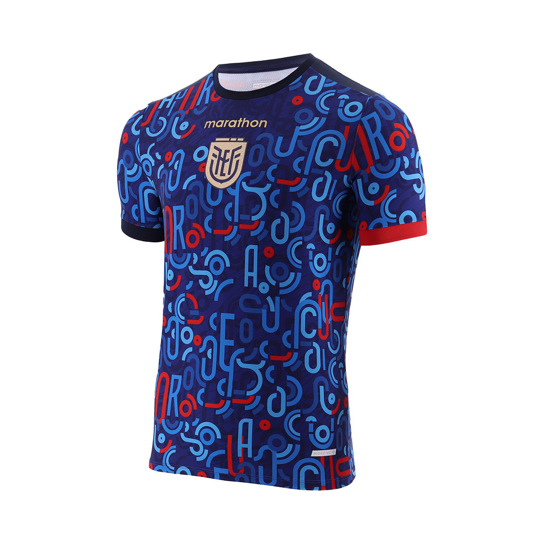 Camiseta oficial de la selección nacional de fútbol de Ecuador pre-match 1 Hombre