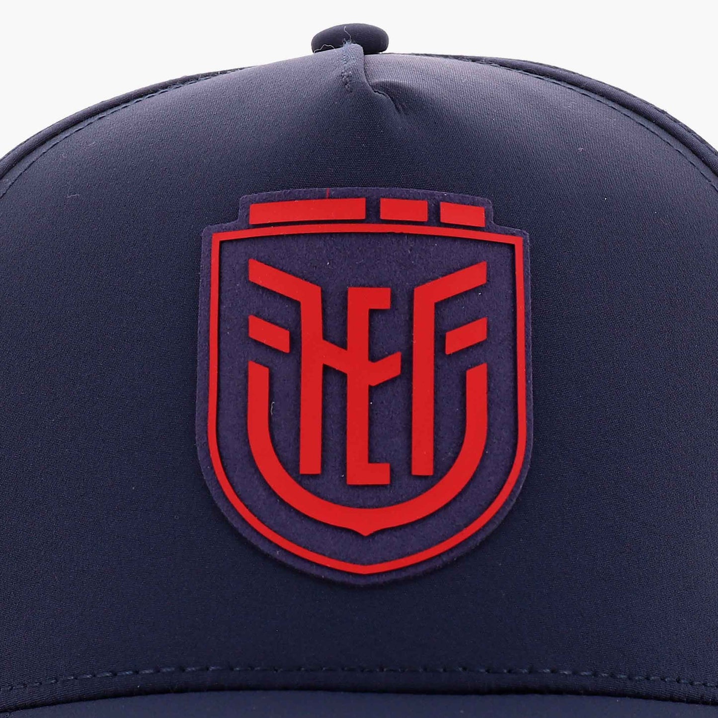 Gorra Oficial de la Selección de Ecuador 2026 – Snapback Azul Marino y Rojo