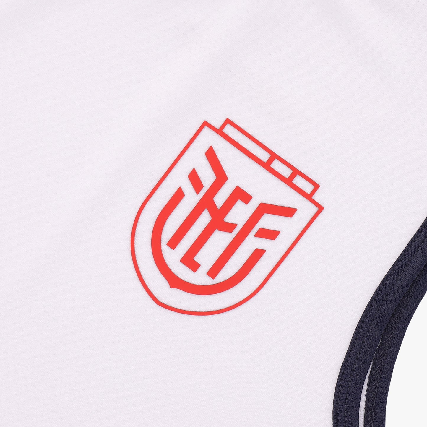 Official Ecuador Sleeveless Training Shirt 2026 | FEF White Tank Top