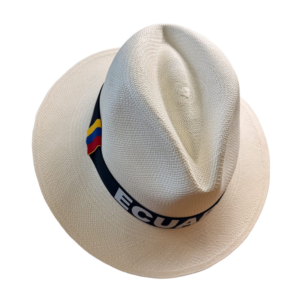 Sombrero Genuino de Paja Toquilla de Montecristi – El Auténtico "Panama Hat" Hecho a Mano en Ecuador