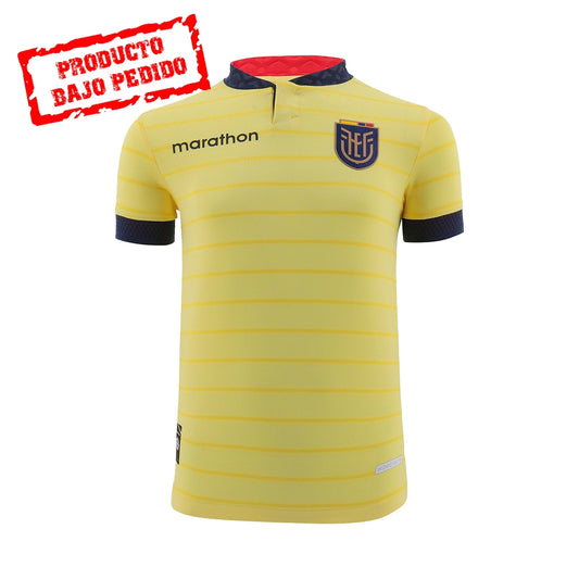 Camiseta Oficial Seleccion de Futbol Ecuador Eliminatorias Ninos