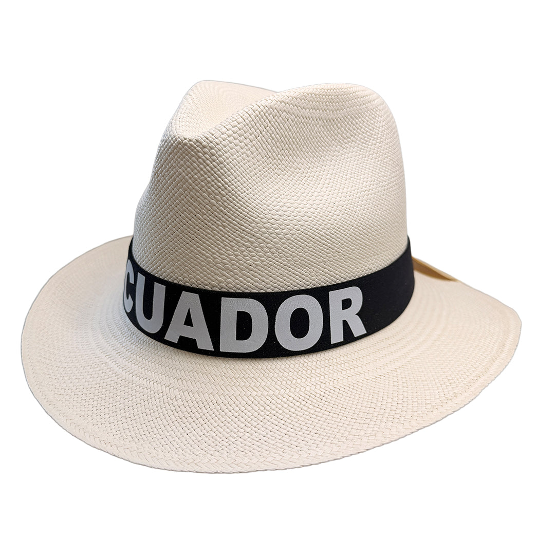 Sombrero Genuino de Paja Toquilla de Montecristi – El Auténtico "Panama Hat" Hecho a Mano en Ecuador