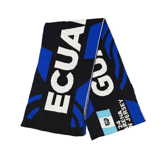 Ecuador vs. Guatemala Commemorative Scarf (Classic Blue Edition)
