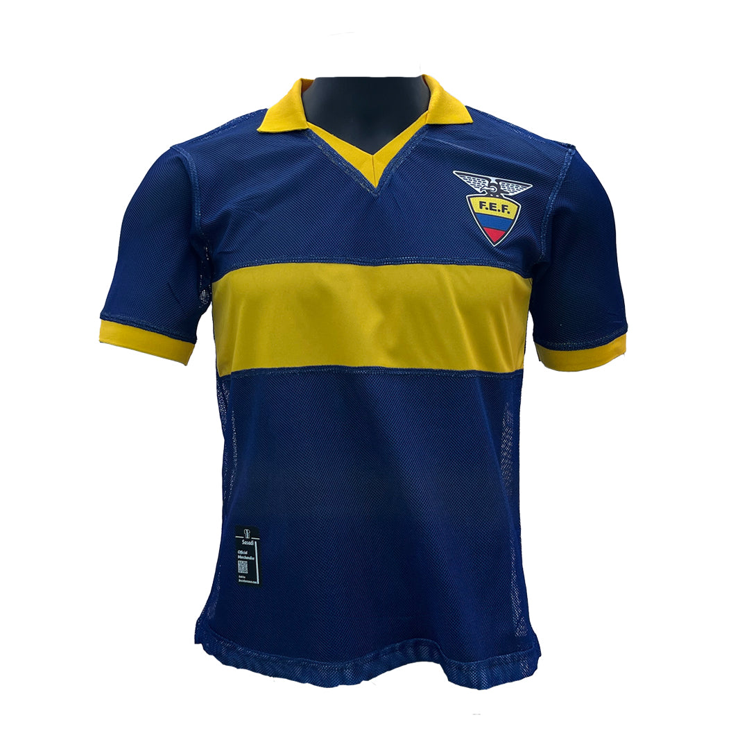 Camiseta Retro de la Selección Ecuatoriana de Fútbol Alterna 1984