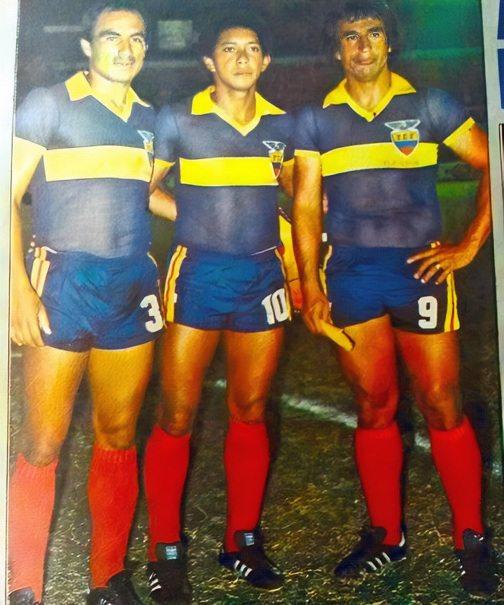 Camiseta Retro de la Selección Ecuatoriana de Fútbol Alterna 1984