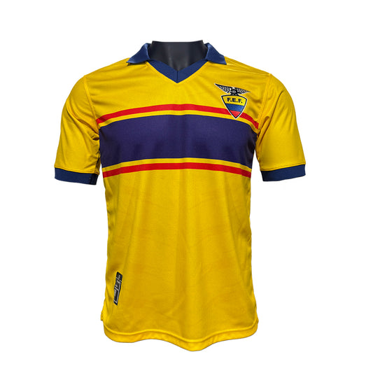 Camiseta Retro de la Selección Ecuatoriana de Fútbol Oficial 1983