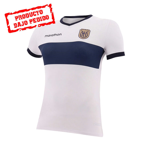 Camiseta Alterna Seleccion de Futbol Ecuador Copa America 2024 Mujer