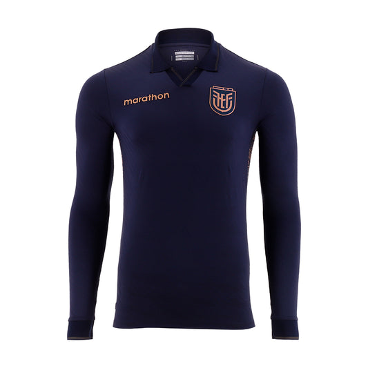Official Ecuador Authentic 2026 World Cup Away 1 Jersey Men's Long Sleeve - Marathon Sports National Team Gear