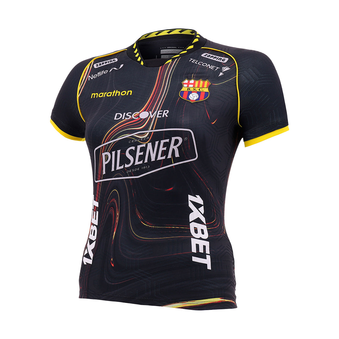 Official Barcelona Sporting Club 2026 Away 1 Black Jersey Women's