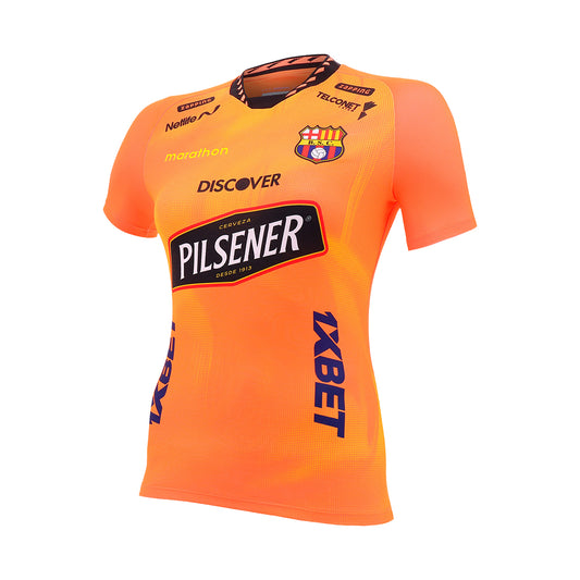 Official Barcelona Sporting Club 2026 Away 2 Orange Jersey Women's