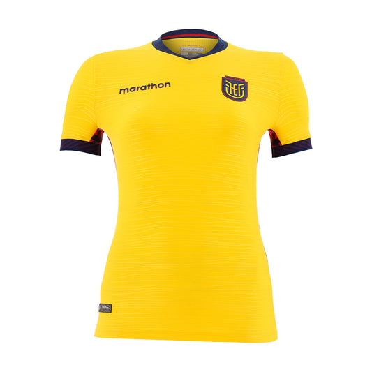 Camiseta Oficial Ecuador Authentic Mundial 2026 Home Mujer