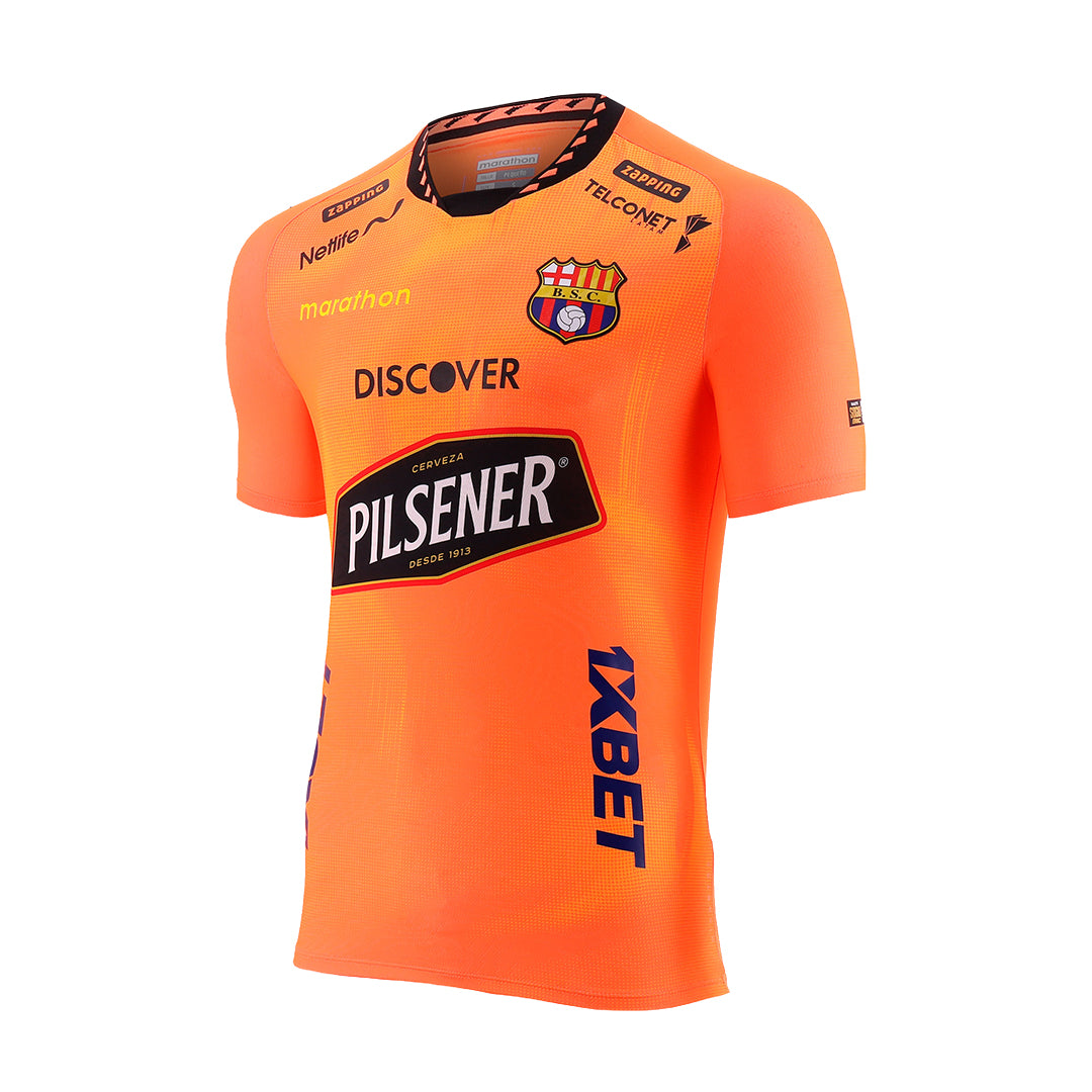 Official Barcelona Sporting Club 2026 Away 2 Orange Jersey Men's