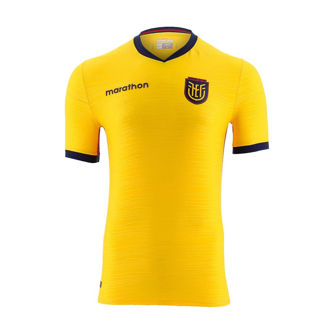 Camiseta Oficial de Ecuador 2026 World Cup - Local Amarilla Hombre - M ...