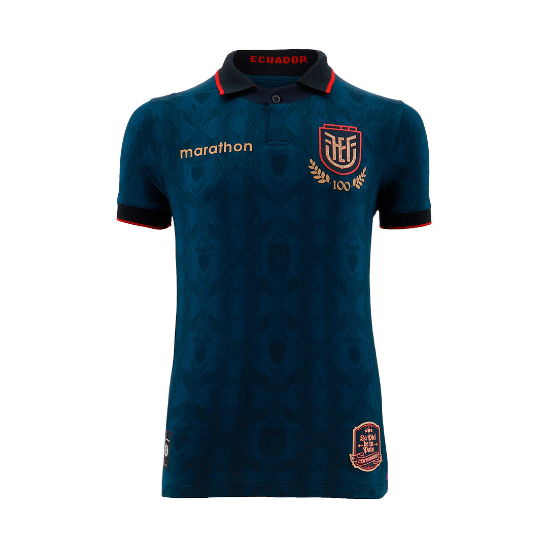 Official Ecuador FEF 100th Year Home Jersey Limited Centennial Edition - Kids