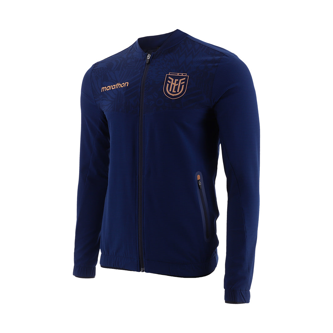 Official Ecuador 2026 World Cup Men's Track Jacket - Marathon Sports Blue National Team Gear