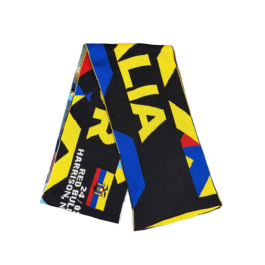 Ecuador vs. Italy Commemorative Scarf (Graphic Yellow Edition)