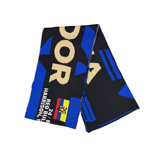 Ecuador vs. Italy Commemorative Scarf (Blue & White Edition)