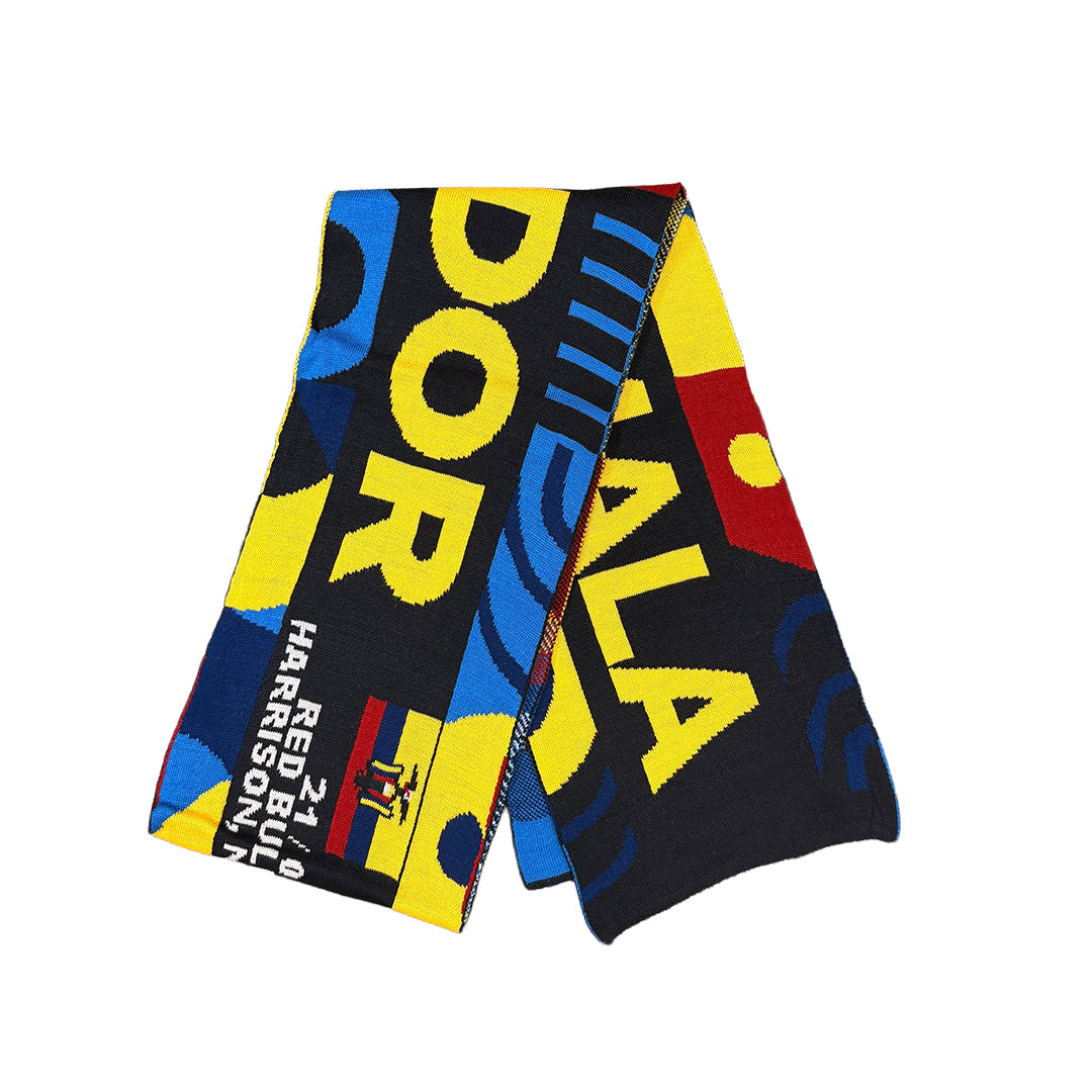 Ecuador vs. Guatemala Commemorative Scarf (Vibrant Yellow Edition)