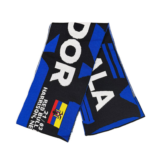 Ecuador vs. Guatemala Commemorative Scarf (Classic Blue Edition)