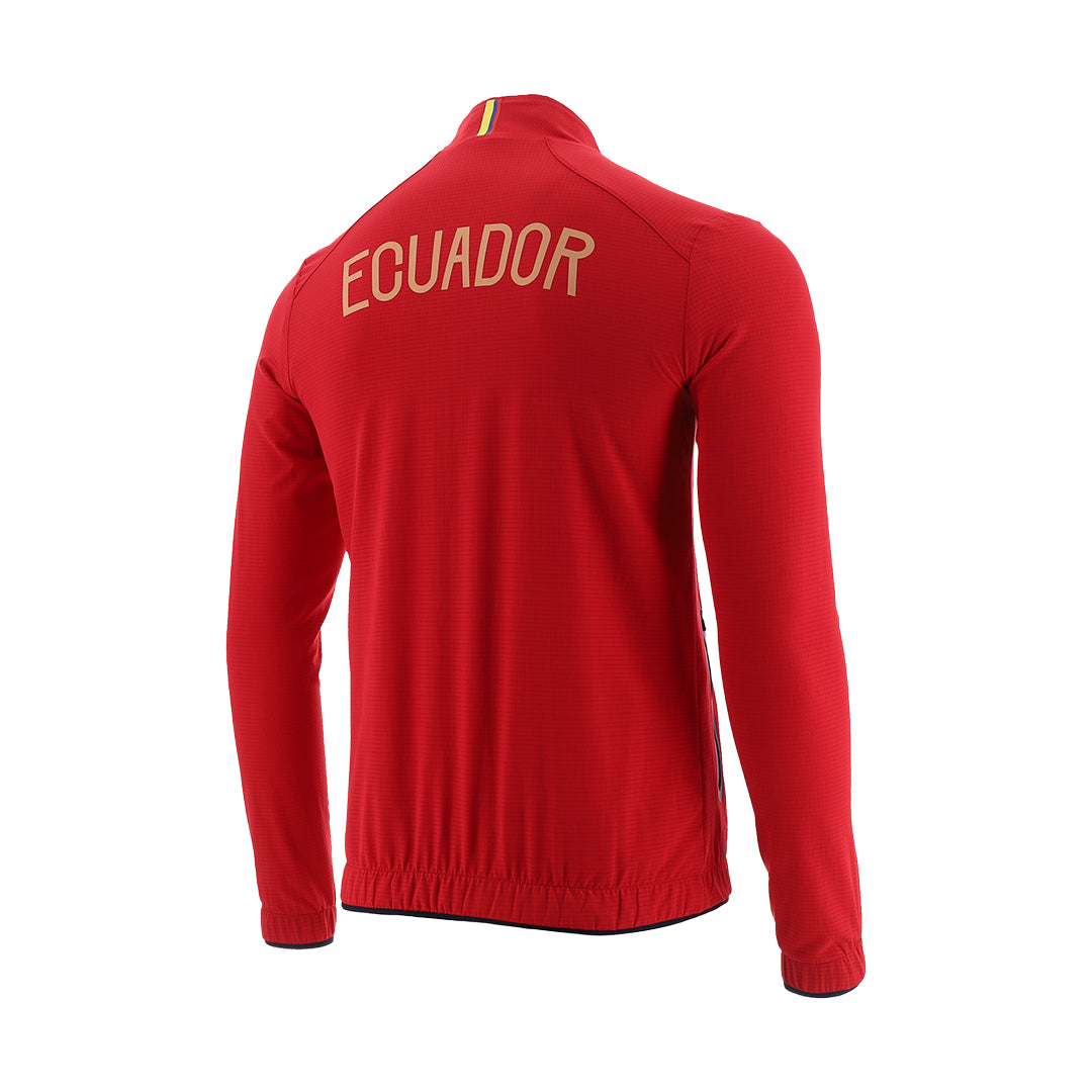 Official Ecuador 2026 World Cup Men's Track Jacket - Marathon Sports Red National Team Gear