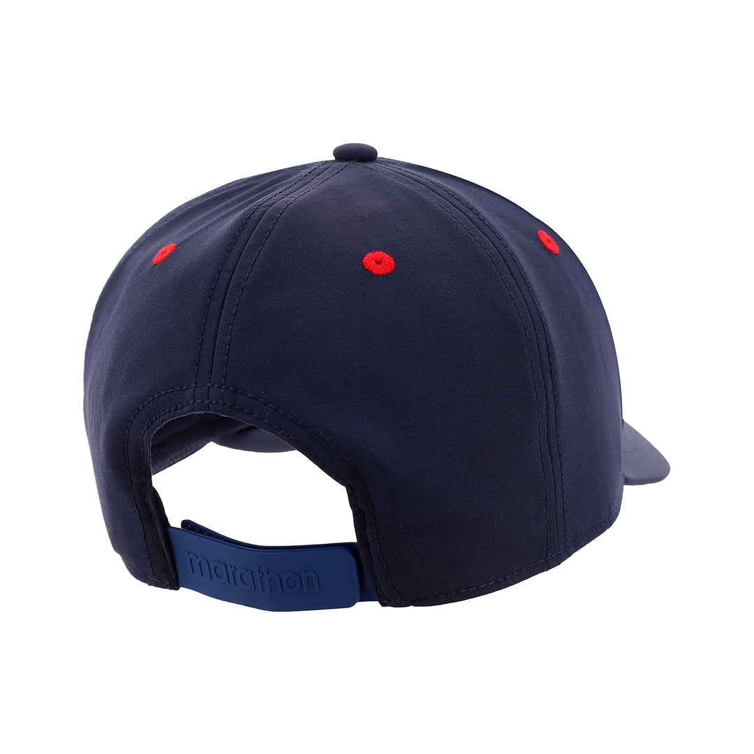 Gorra Oficial de la Selección de Ecuador 2026 – Snapback Azul Marino y Rojo